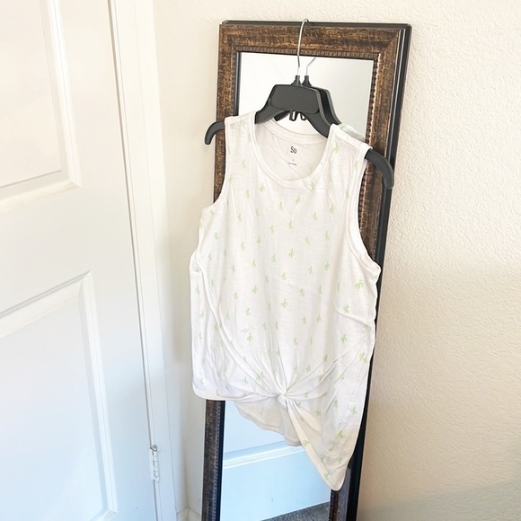 SO cactus print tank top - Picture 1 of 5